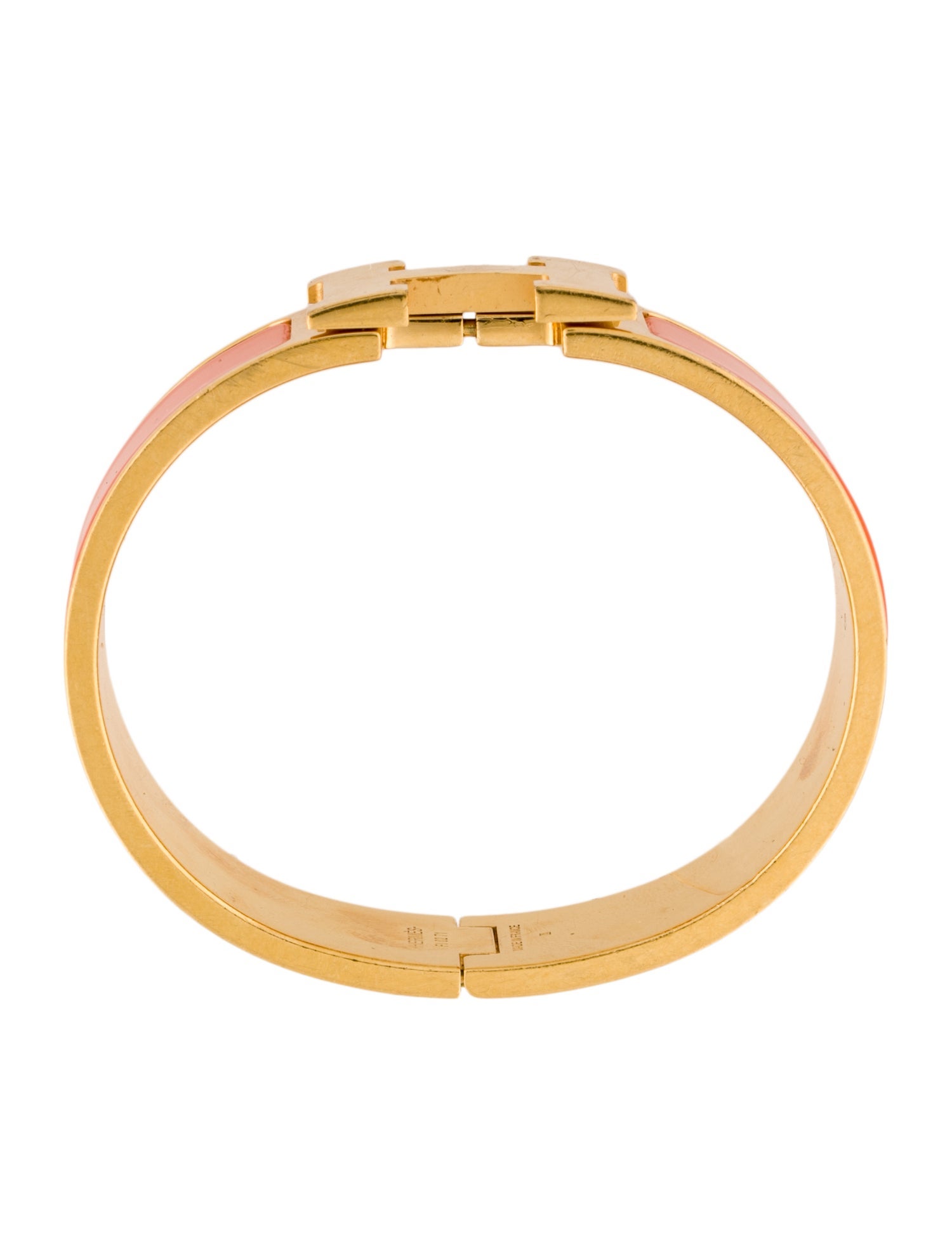 Hermès Enamel Clic Clac H Bracelet